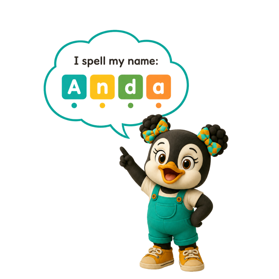 Anda spelling her name