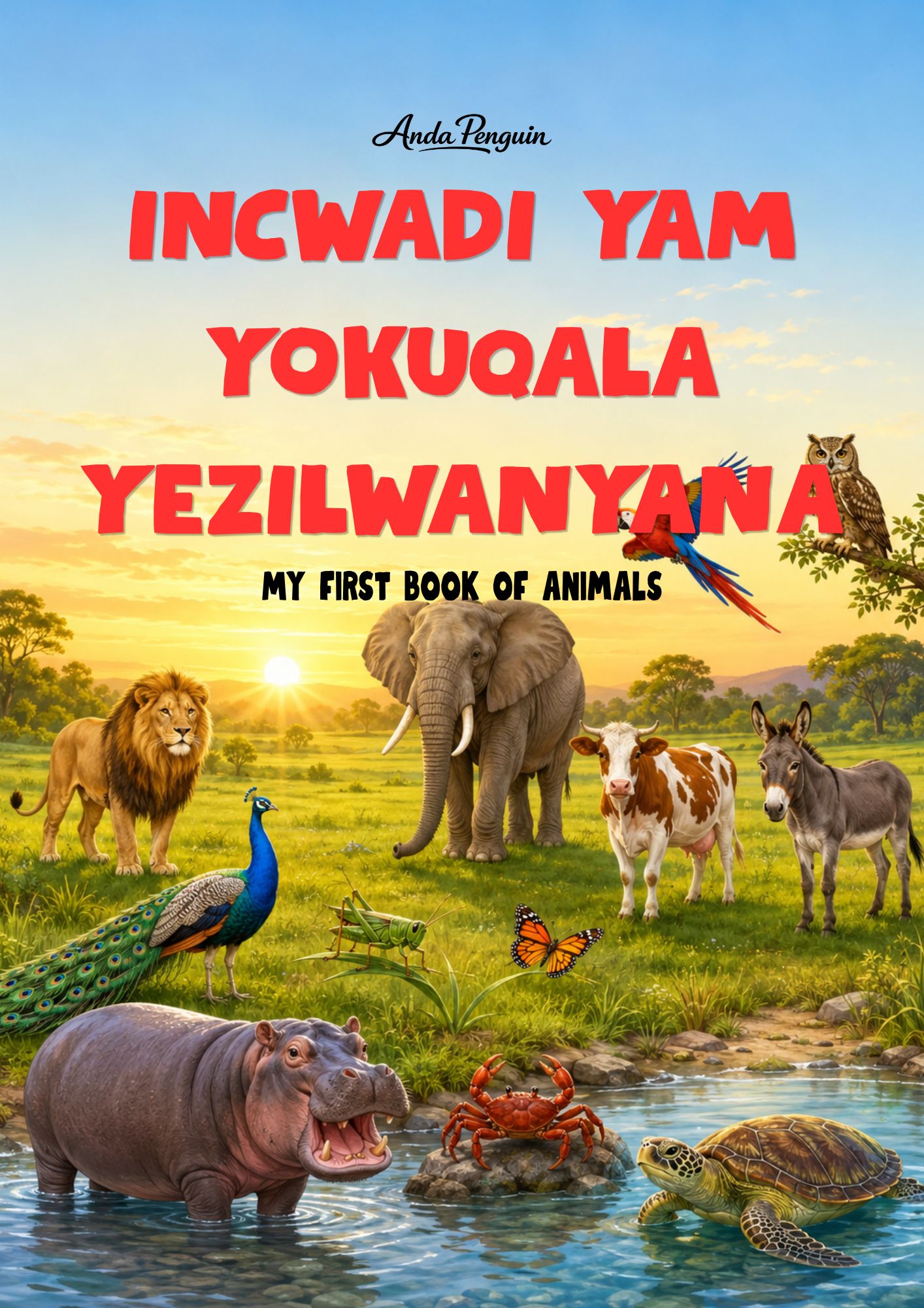 Incwadi Yezilwanyana book cover