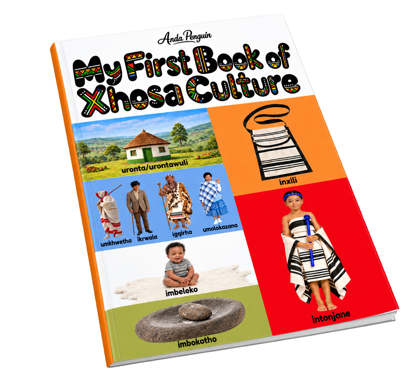 My First Book of Xhosa Culture cover mockup
