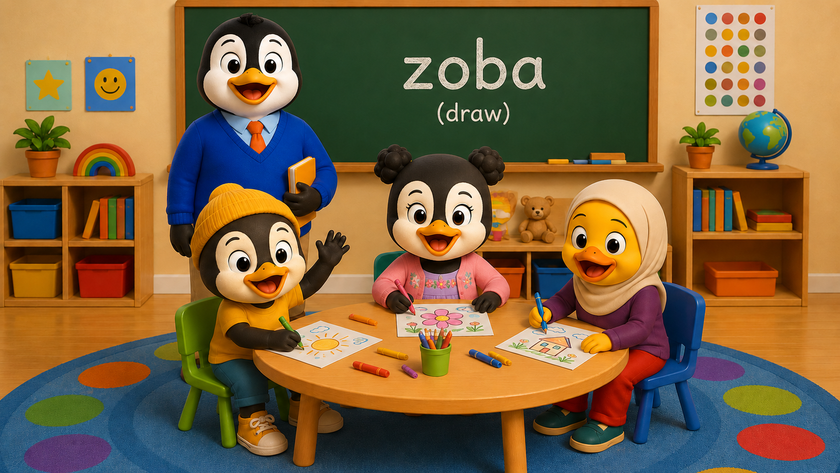 Anda Penguin classroom
