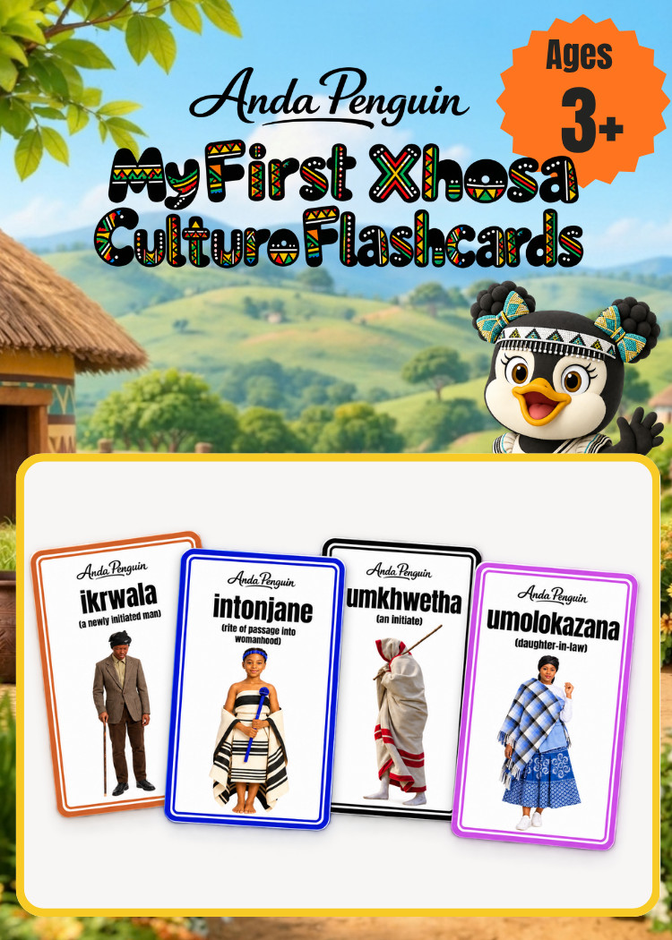 My First Xhosa Culture Flashcards box cover